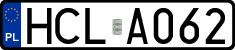 License plates of Poland, Authorities