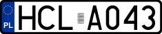 License plates of Poland, Authorities
