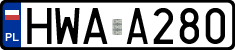 License plates of Poland, Authorities