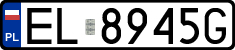License plates of Poland, Regular car plates