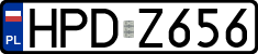 License plates of Poland, Authorities