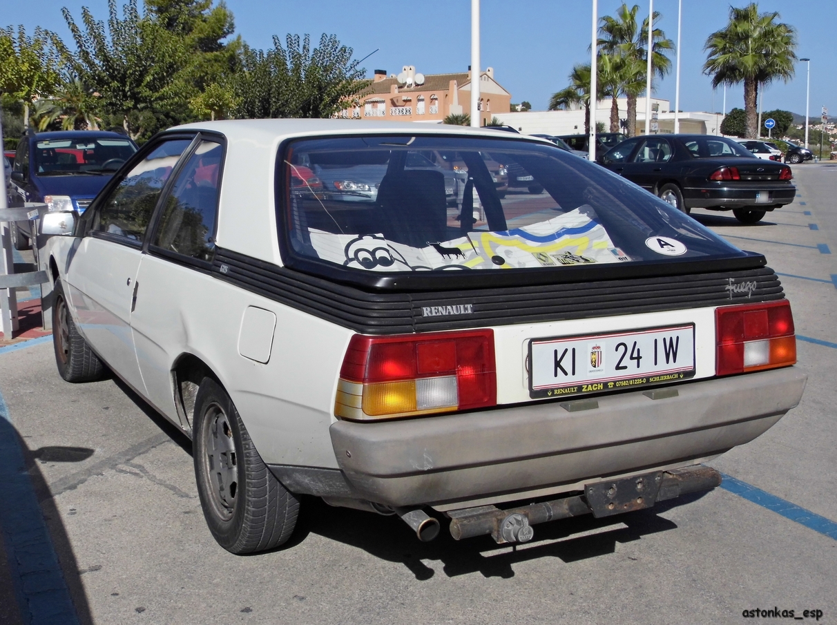 KI 24 IW, Renault Fuego 1st gen (36A/36B), 1979–1992