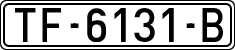 License plates of Spain, 1971 year series