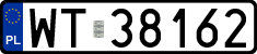 License plates of Poland, Regular car plates