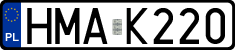 License plates of Poland, Authorities