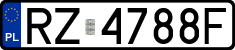 License plates of Poland, Regular car plates