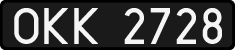License plates of Poland, 1976 year system