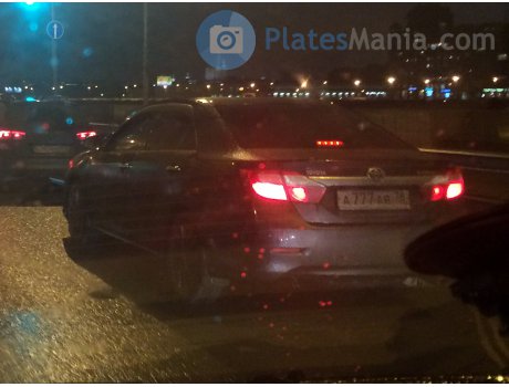 а777ав78, Toyota Camry