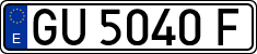License plates of Spain, 1971 year series