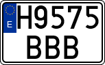 License plates of Spain, Specialty plates