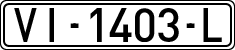License plates of Spain, 1971 year series
