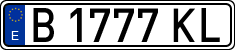 License plates of Spain, 1971 year series