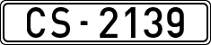 License plates of Spain, 1900 year series