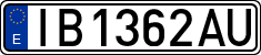 License plates of Spain, 1971 year series