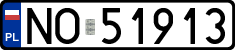 License plates of Poland, Regular car plates