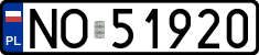 License plates of Poland, Regular car plates
