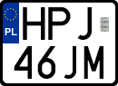 License plates of Poland, Authorities