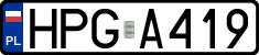 License plates of Poland, Authorities