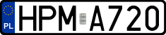 License plates of Poland, Authorities