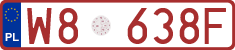 License plates of Poland, Provisional and testing