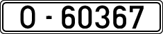 License plates of Spain, 1900 year series