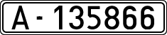 License plates of Spain, 1900 year series