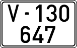 License plates of Spain, 1900 year series