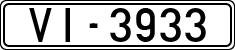 License plates of Spain, 1900 year series