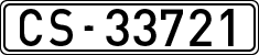 License plates of Spain, 1900 year series