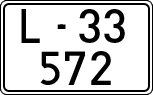 License plates of Spain, 1900 year series