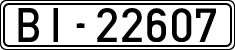 License plates of Spain, 1900 year series