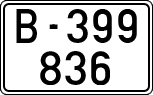 License plates of Spain, 1900 year series