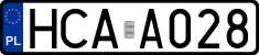 License plates of Poland, Authorities
