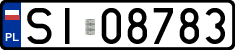 License plates of Poland, Regular car plates