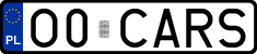 License plates of Poland, Vanity Plates
