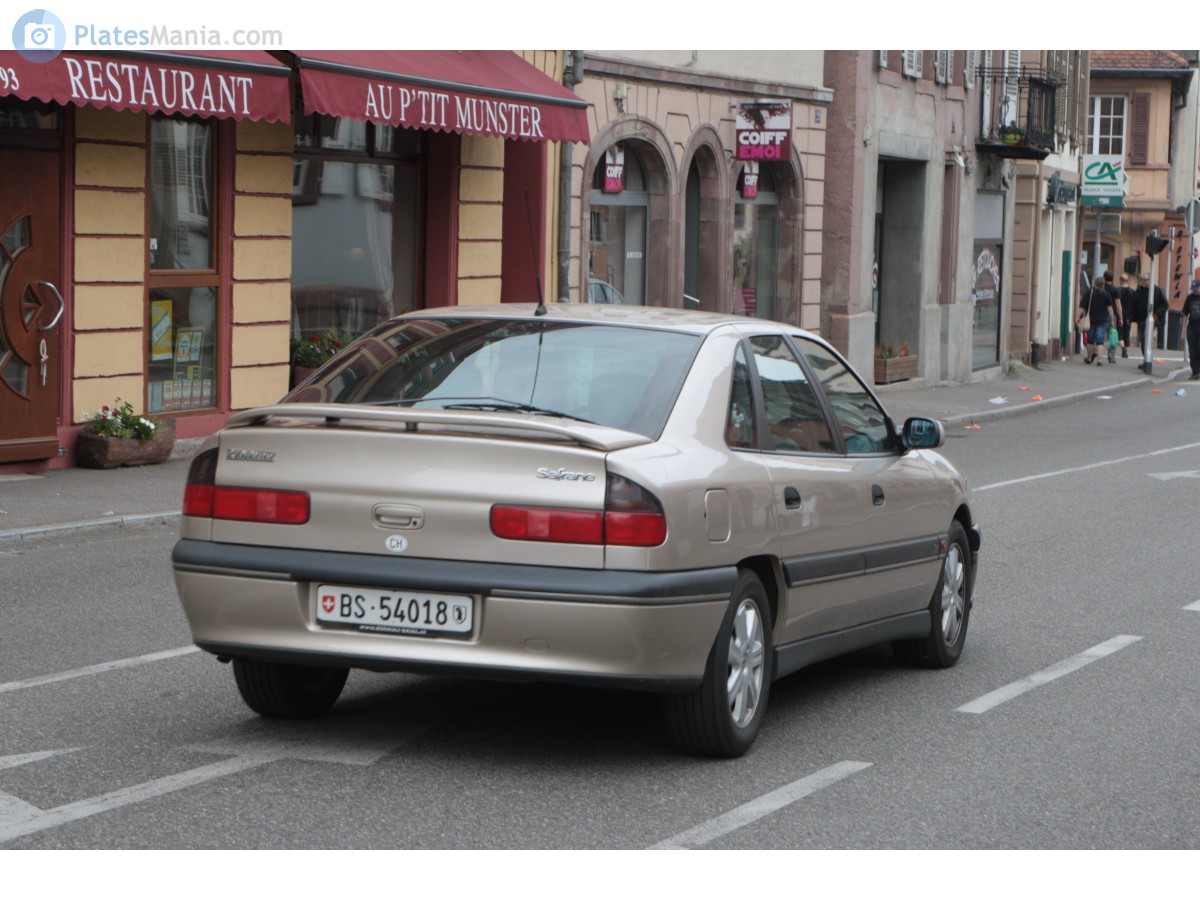 BS 54018, Renault Safrane 1st gen (B54; Global-market), facelift, 1996–2000