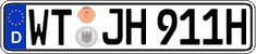 German license plate, Plates for oldtimers (type 