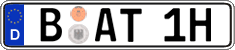 German license plate, Plates for oldtimers (type 