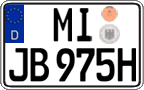 German license plate, Plates for oldtimers (type 
