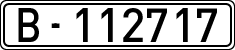 License plates of Spain, 1900 year series