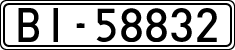 License plates of Spain, 1900 year series