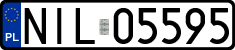 License plates of Poland, Regular car plates