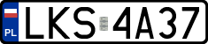 License plates of Poland, Regular car plates