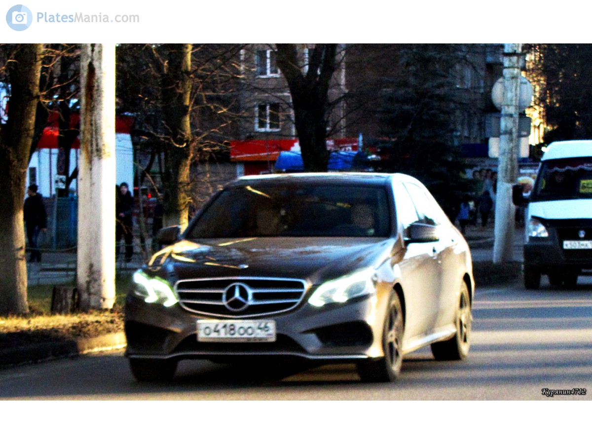 о 418 оо 46, Mercedes-Benz E-Klasse 4th gen Sedan (W212), facelift, 2013­–2016