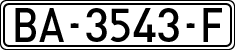 License plates of Spain, 1971 year series