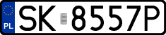 License plates of Poland, Regular car plates