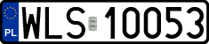 License plates of Poland, Regular car plates