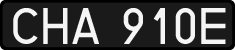 License plates of Poland, 1976 year system