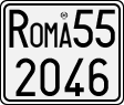 License plate of Italy, Motorcycles (1927 year series)