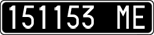 License plate of Italy, Cars (1927 year series)